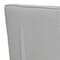 Armen Living Melanie Swivel Dove Gray Genuine Leather Barrel Chair LCMECHDV - alternate 5